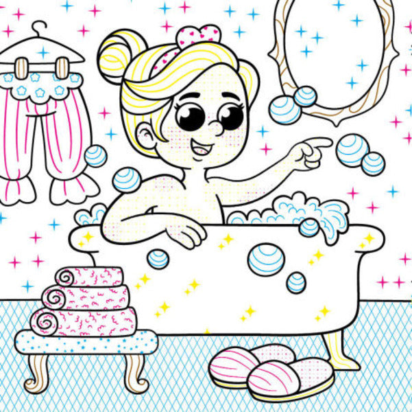 New water coloring pages. Princesses / Нові водяні розмальовки. Принцеси  9786170977083-4