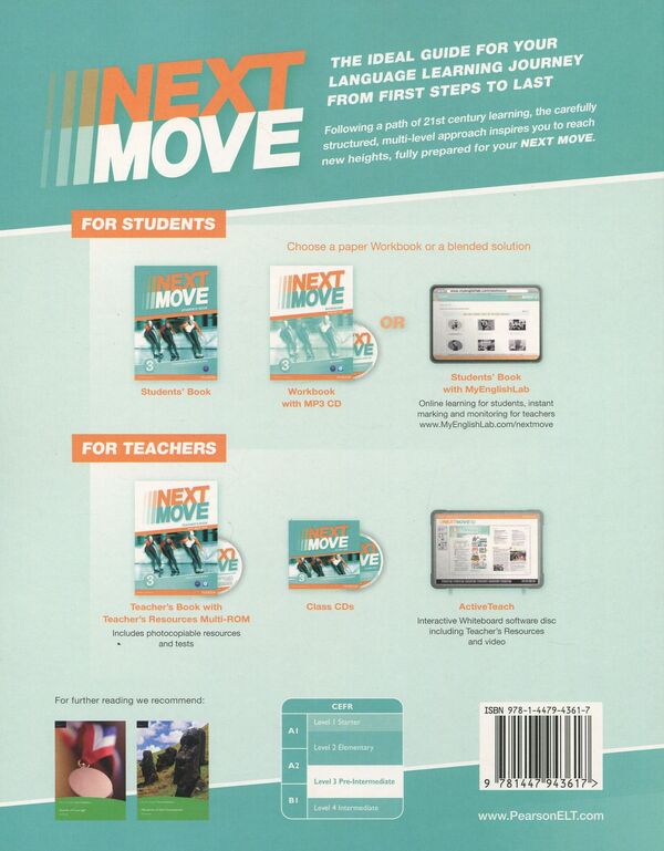 Next Move 3 Students' Book (+ Mylab Pack) Jane Wildman, Fiona Beddal / Джейн Уайлдман, Фиона Беддал 9781447943617-2