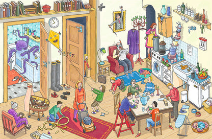 Nonsense. Wimmelbuch / Нісенітниці. Віммельбух Ахим Альгримм 978-617-7395-77-4-3