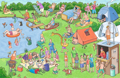 Nonsense. Wimmelbuch / Нісенітниці. Віммельбух Ахим Альгримм 978-617-7395-77-4-6