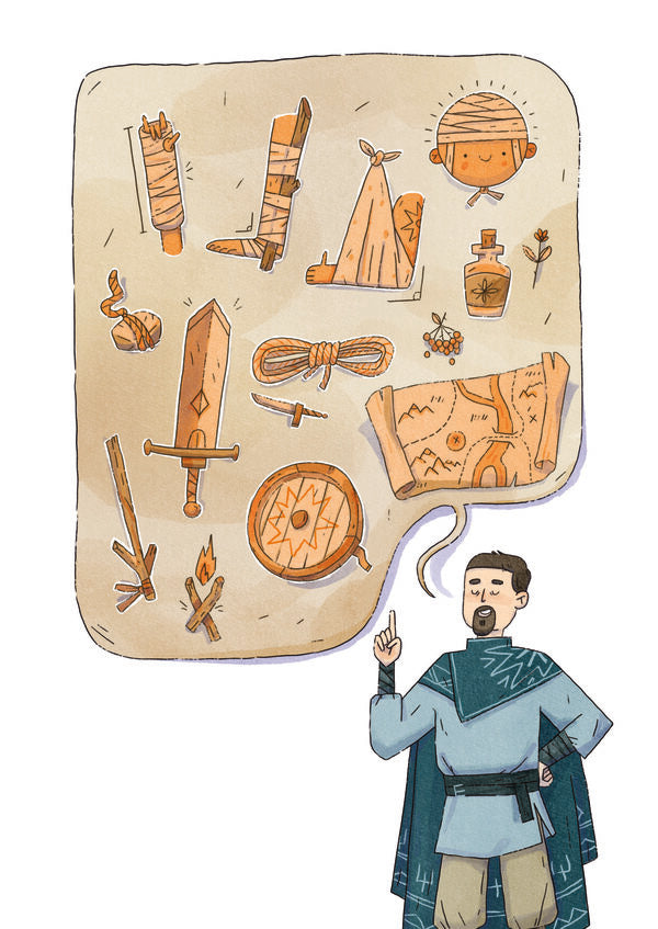 Nord And The Steel Hundred / Норд і сталева сотня Zoryana Byndas / Зоряна Бындас 9786177913435-6