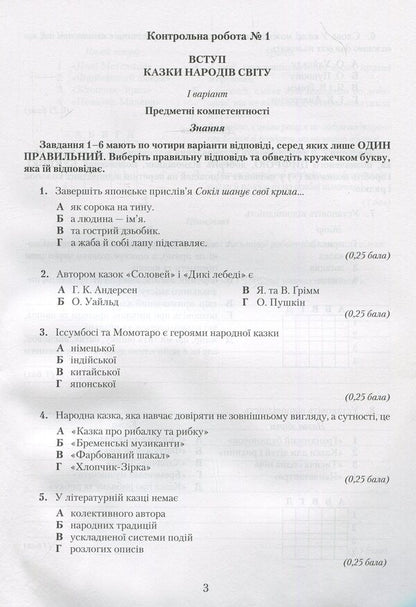 Notebook For Test Papers On Foreign Literature Competency Approach 5Th Grade - Зошит для контрольних робт з зарубжно лтератури Компетентнсний пдхд 5 клас Olga Nikolaenko, Lyudmila Yuldasheva - Ольга Нколанко, Людмила Юлдашева 9789663496337-3