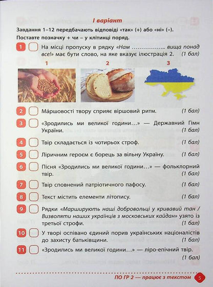 Notebook of academic achievements in Ukrainian literature. Grade 7 / Зошит навчальних досягнень з української літератури. 7 клас Александр Авраменко, Зара Тищенко 978-966-989-294-2-5