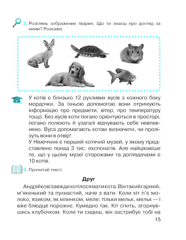 Notebook on the development of oral and written speech 'Observe, describe, tell'.2nd class / Зошит з розвитку усного та писемного мовлення «Міркую, описую, розповідаю». 2 клас Марьяна Захарийчук 978-966-349-748-8-5