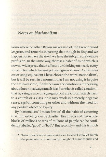Notes on Nationalism / Notes on Nationalism Джордж Оруэлл 9780241339565-4
