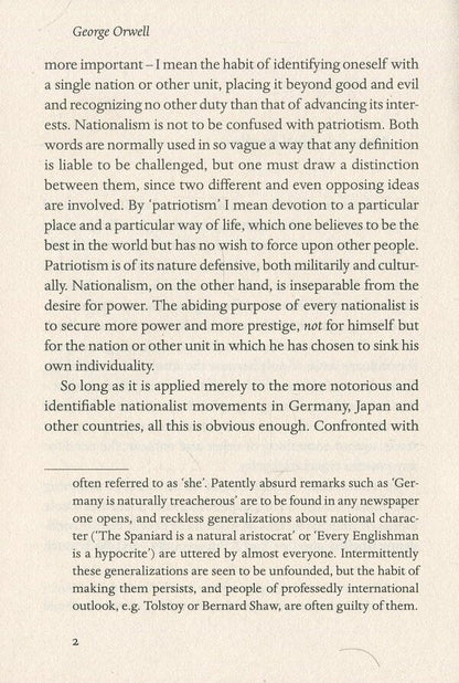 Notes on Nationalism / Notes on Nationalism Джордж Оруэлл 9780241339565-5