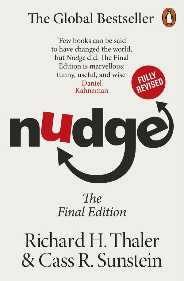 Nudge. Improving Decisions About Health, Wealth And Happiness Richard Thaler, Cass Sunstein - Ричард Талер, Касс Санстейн 9780141999937-1