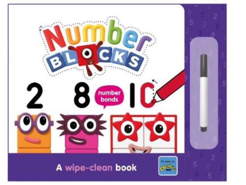 Numberblocks Number Bonds: A Wipe-Klean Book Numberblocks / Numberblocks 9781802630251-1
