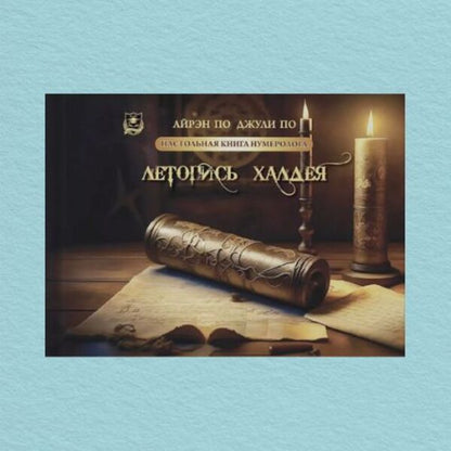 Numerologists Reference Book Chronicle Of Chaldea Book 3 - Настольная книга нумеролога Летопись Халдея Книга 3 Irene Poe - Айрэн По Does not apply-1