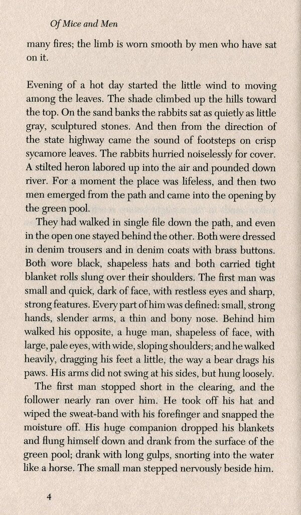 OF MICE And MEN John Steinbek / Джон Стейнбек 9780241980330-3