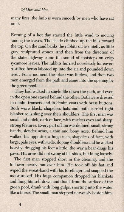 OF MICE And MEN John Steinbek / Джон Стейнбек 9780241980330-3