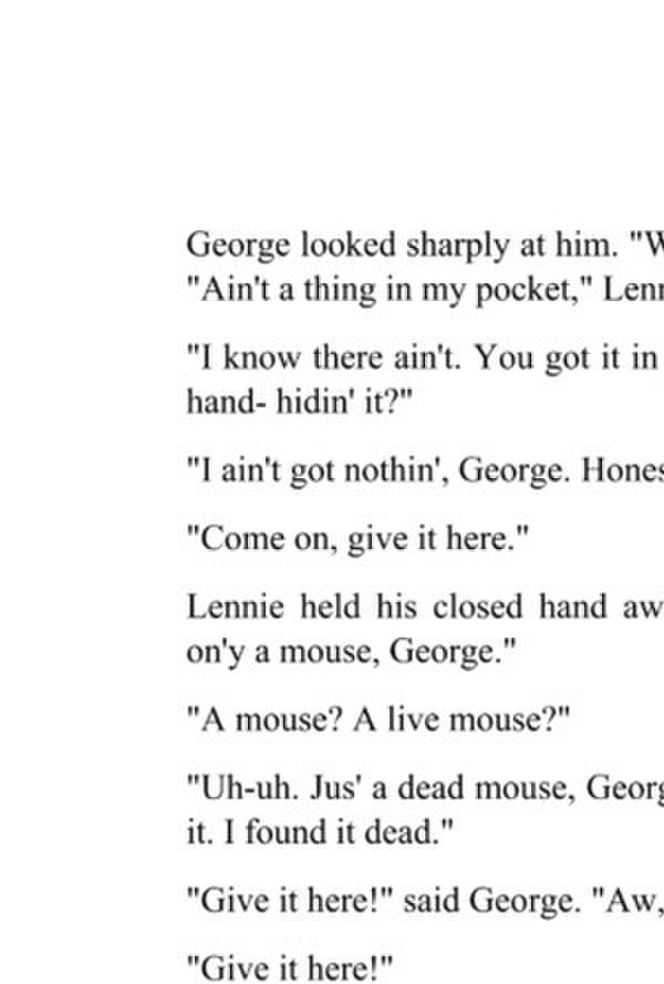 Of Mice And Men John Steinbeck / Джон Стейнбек 9780241620236-6