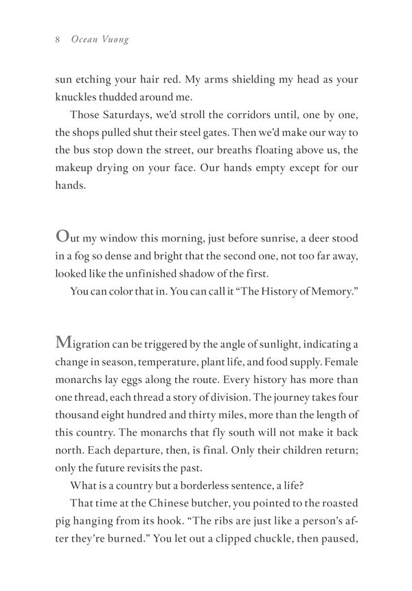 On Earth We're Briefly Gorgeous / On Earth We're Briefly Gorgeous Оушен Вуонг 9781529110685-6