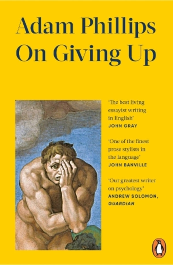On Giving Up Adam Phillips / Адам Филлипс 9781405958035-1