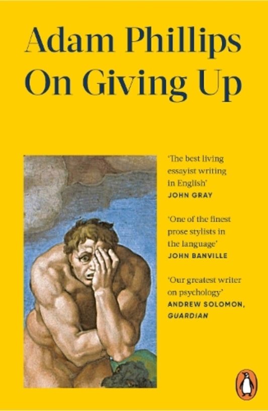 On Giving Up Adam Phillips / Адам Филлипс 9781405958035-1