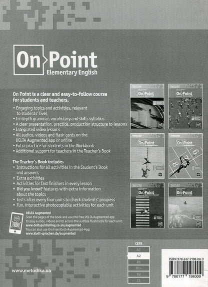 On Point. Elementary English. teacher's book. A2 / On Point. Elementary English. Teacher's Book. A2 Том Хэдленд 978-617-7198-00-9-2