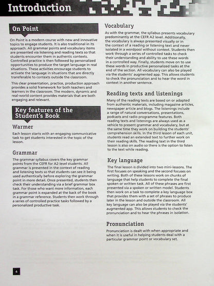 On Point. Elementary English. teacher's book. A2 / On Point. Elementary English. Teacher's Book. A2 Том Хэдленд 978-617-7198-00-9-3