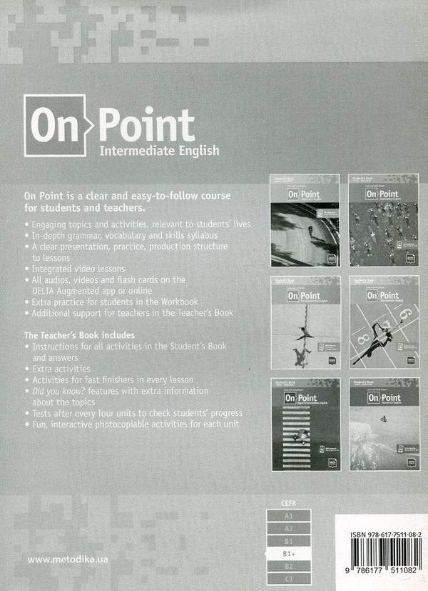 On Point. Intermediate English. teacher's book. B+ / On Point. Intermediate English. Teacher's Book. B+ Том Хэдленд 978-617-7511-08-2-2