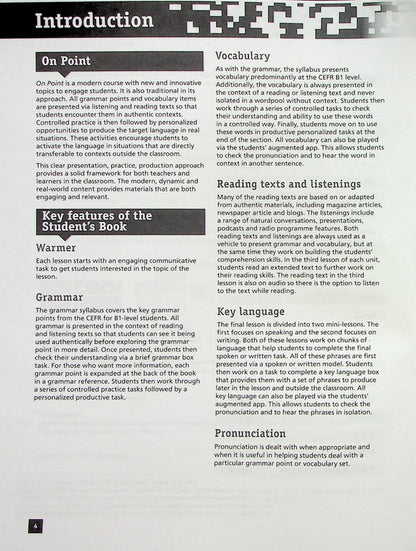 On Point. Intermediate English. teacher's book. B+ / On Point. Intermediate English. Teacher's Book. B+ Том Хэдленд 978-617-7511-08-2-3