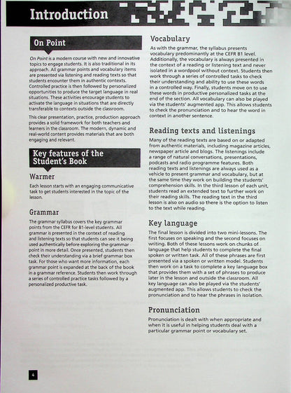 On Point. Pre-Intermediate English. teacher's book. B1 / On Point. Pre-Intermediate English. Teacher's Book. B1 Том Хэдленд 978-617-7462-70-4-3