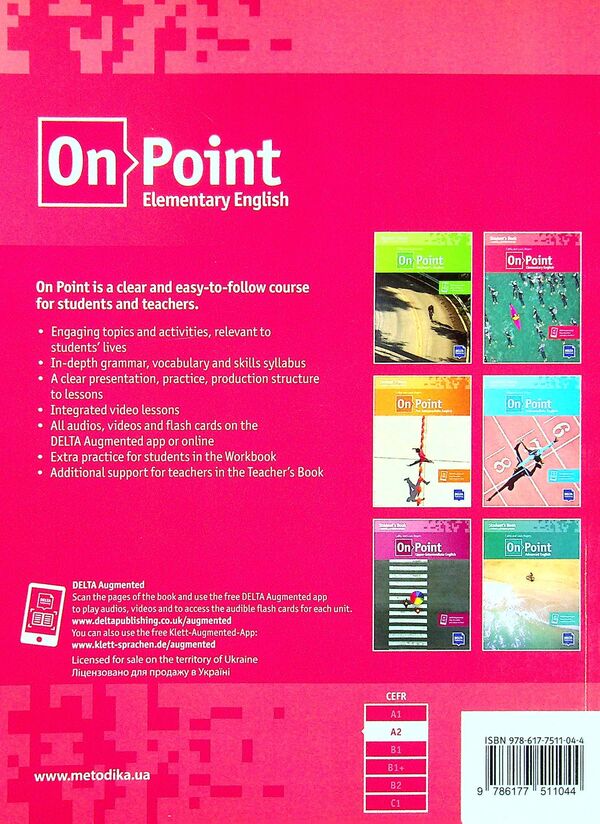 On Point A2. Elementary English. Student's book / On Point A2. Elementary English. Student's book Луи Роджерс, Кэти Роджерс 9786177511044-2