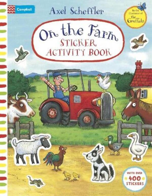 On The Farm Sticker Activity Book Campbell Books / Campbell Books 9781529056938-1