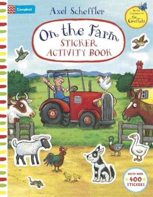 On The Farm Sticker Activity Book Campbell Books / Campbell Books 9781529056938-1