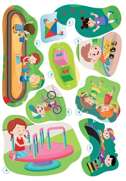 On The Playground (+ Stickers) / На дитячому майданчику (+ наліпки) / Author not specified 9789669892348-6