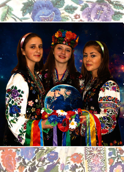 On the canvas of eternity.Secrets of embroidery and embroidery / На полотні вічності. Таємниці вишивки і вишивання Мария Чумарна 978-966-10-6111-7-5