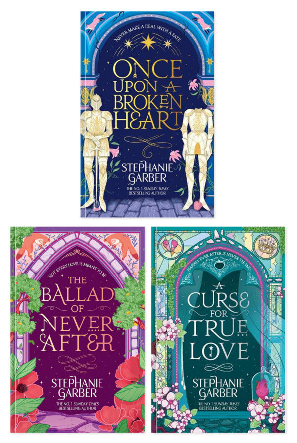 Once Upon A Broken Heart Series Set Of 3 Books Stephanie Garber - Стефани Гарбер 9781399633871,9781399633888,9781399633895-1