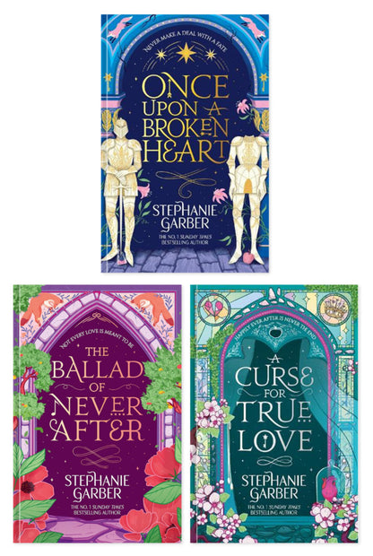 Once Upon A Broken Heart Series Set Of 3 Books Stephanie Garber - Стефани Гарбер 9781399633871,9781399633888,9781399633895-1