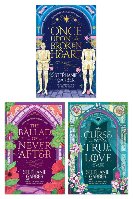 Once Upon A Broken Heart Series Set Of 3 Books Stephanie Garber - Стефани Гарбер 9781399633871,9781399633888,9781399633895-1