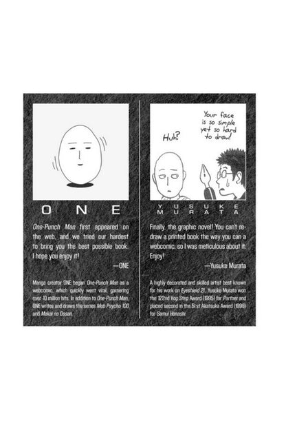 One-Punch Man. Volume 1 / One-Punch Man. Volume 1 One 978-1-4215-8564-2-4