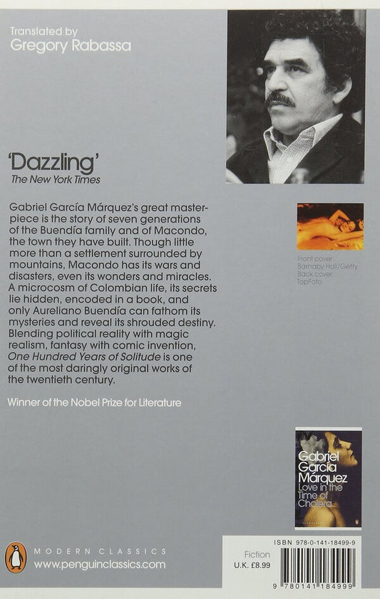 One Hundred Years Of Solitude Gabriel Garcia Marquez / Габриэль Гарсиа Маркес 9780141184999-2