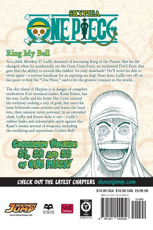 One Piece. 3-In-1 Edition. Volume 11 Eiichiro Oda / Эйитиро Ода 9781421555058-2