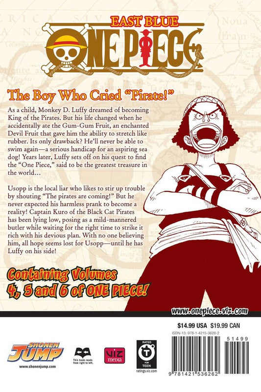 One Piece. 3-In-1 Edition. Volume 2 Eiichiro Oda / Эйитиро Ода 9781421536262-2