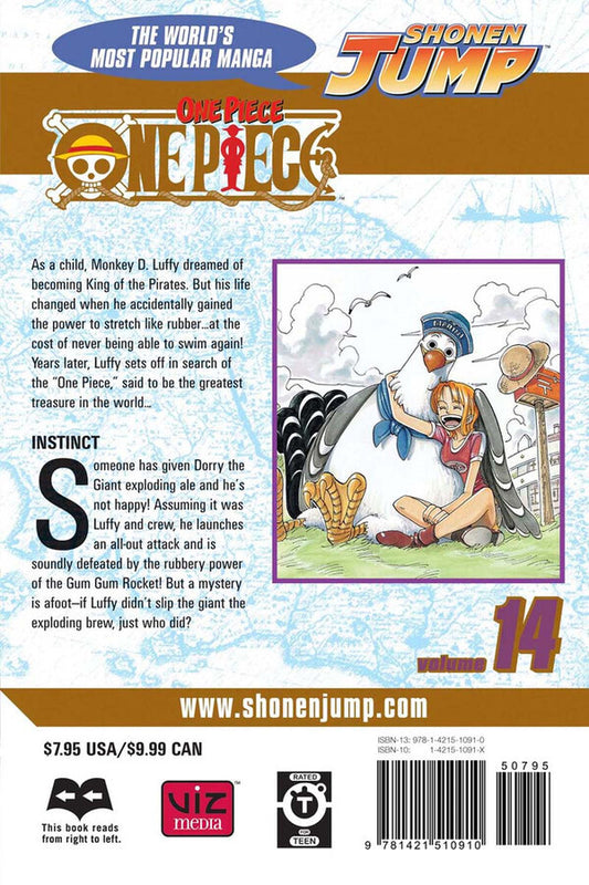 One Piece. Volume 14 Eiichiro Oda / Эйитиро Ода 9781421510910-2