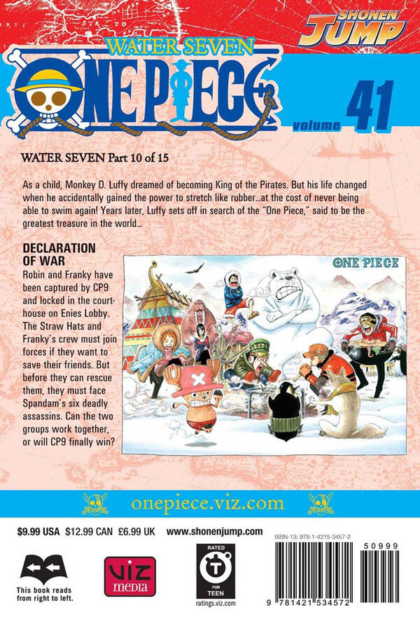 One Piece. Volume 41 Eyitiro Oda / Эйитиро Ода 9781421534572-3