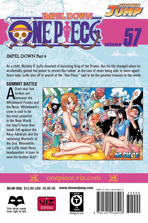 One Piece. Volume 57 / One Piece. Volume 57 Эйитиро Ода 978-1-4215-3851-8-3