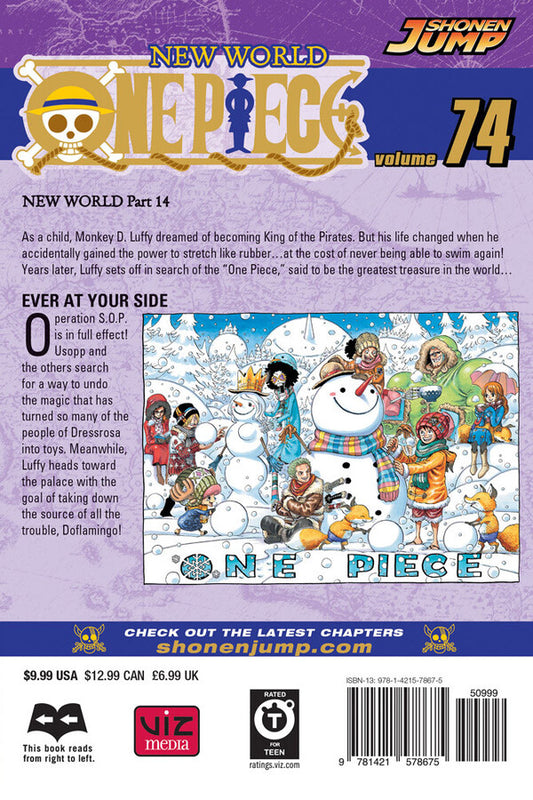 One Piece. Volume 74 Eiichiro Oda - Эйитиро Ода 9781421578675-2
