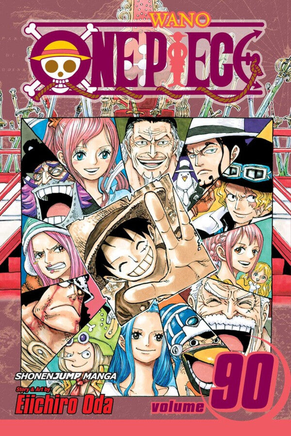 One Piece. Volume 90 Eiichiro Oda / Эйитиро Ода 9781974707003-1
