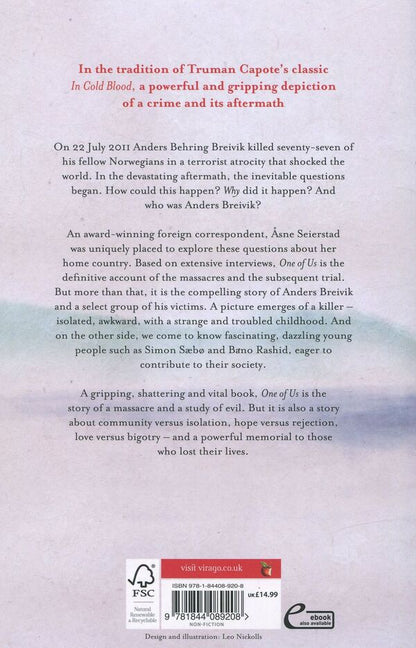 One of Us: The Story of a Massacre and its Aftermath / One of Us: The Story of a Massacre and its Aftermath Осне Саерстад 978-184408-920-8-2