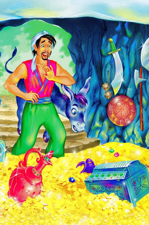 Orange Books. Ali Baba And 40 Robbers / Помаранчеві книжки. Алі-Баба і 40 розбійників / Author not specified 9789667496715-4
