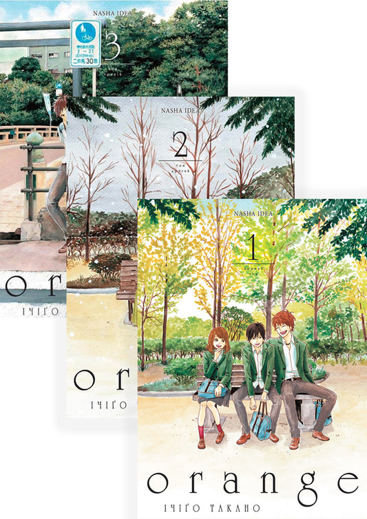 Orange (set of 3 books) / Оранж (комплект із 3 книг) Ичиго Такано 978-617-8109-22-6, 978-617-8109-23-3, 978-617-8109-24-0-1