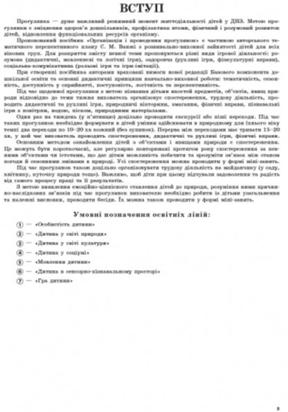Organization and conduct of walks: senior preschool age / Організація і проведення прогулянок: старший дошкільний вік С. Важна 9786170905895-2
