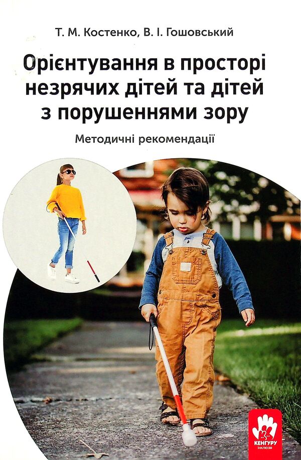 Orientation in space for blind and visually impaired children / Орієнтування у просторі незрячих дітей та дітей із порушеннями зору Татьяна Костенко 9786170969774-1
