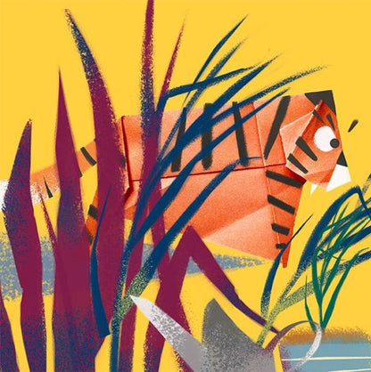 Origami tiger / Тигрик-оригамі Оксана Лущевская 978-966-97795-6-4-5