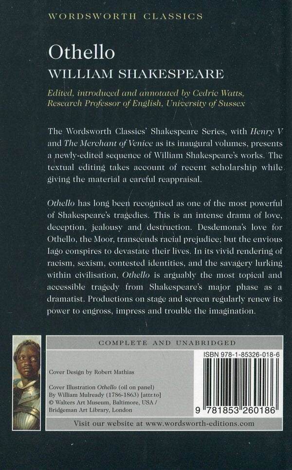 Othello / Othello Уильям Шекспир 9781853260186-2