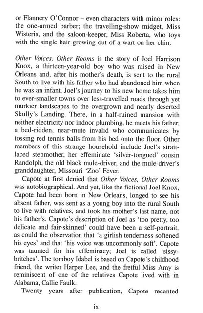 Other Voices, Other Rooms Trumen Capote / Трумен Капоте 9780141187655-6