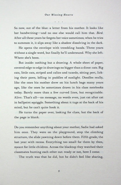 Our Missing Hearts / Our Missing Hearts Селеста Инг 978-1-4087-1692-2-6